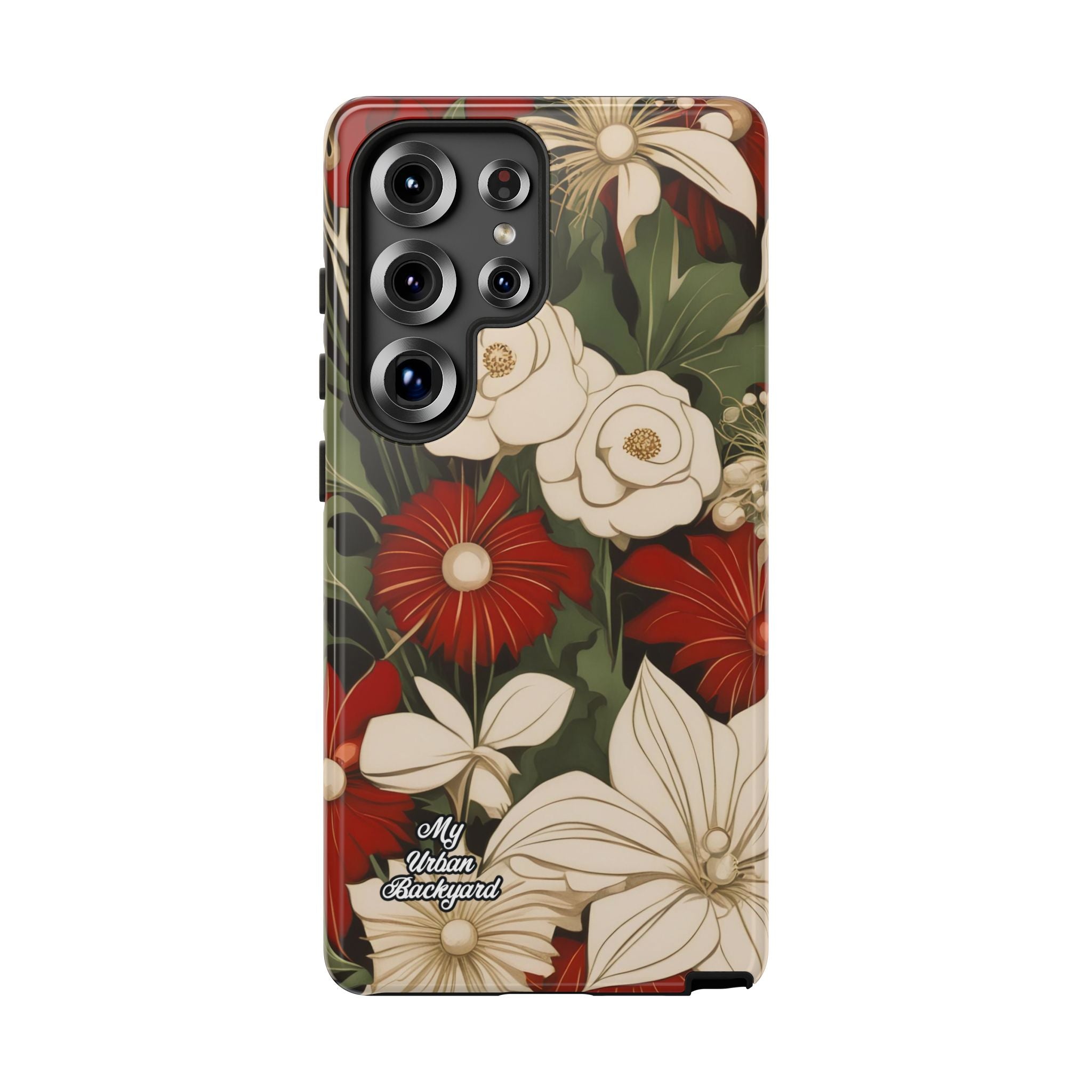 Holiday Flowers, Cell Phone Case - Apple, Samsung, Google Pixel