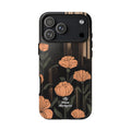 Urban Evening with Flowers, Cell Phone Case