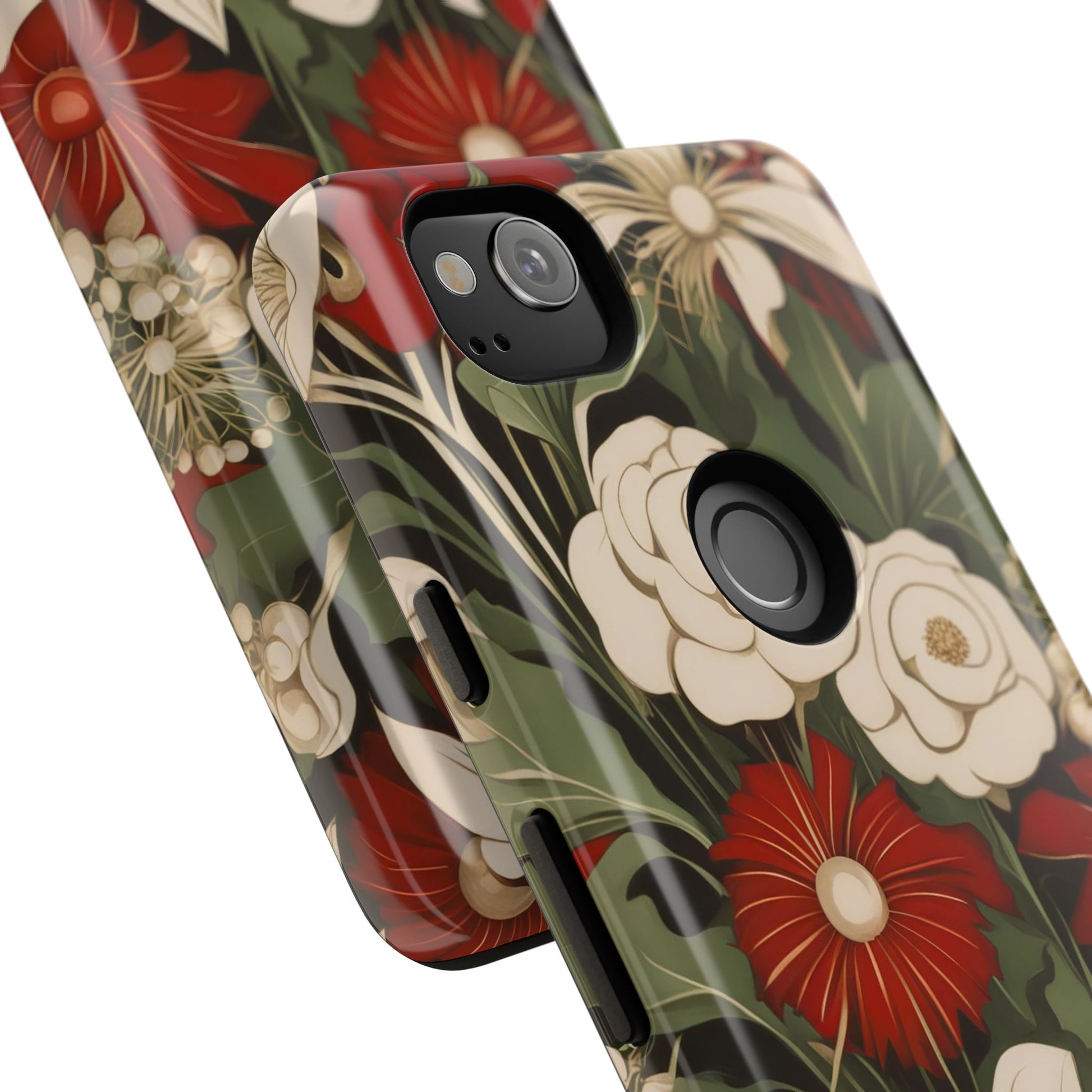 Holiday Flowers, Cell Phone Case - Apple, Samsung, Google Pixel