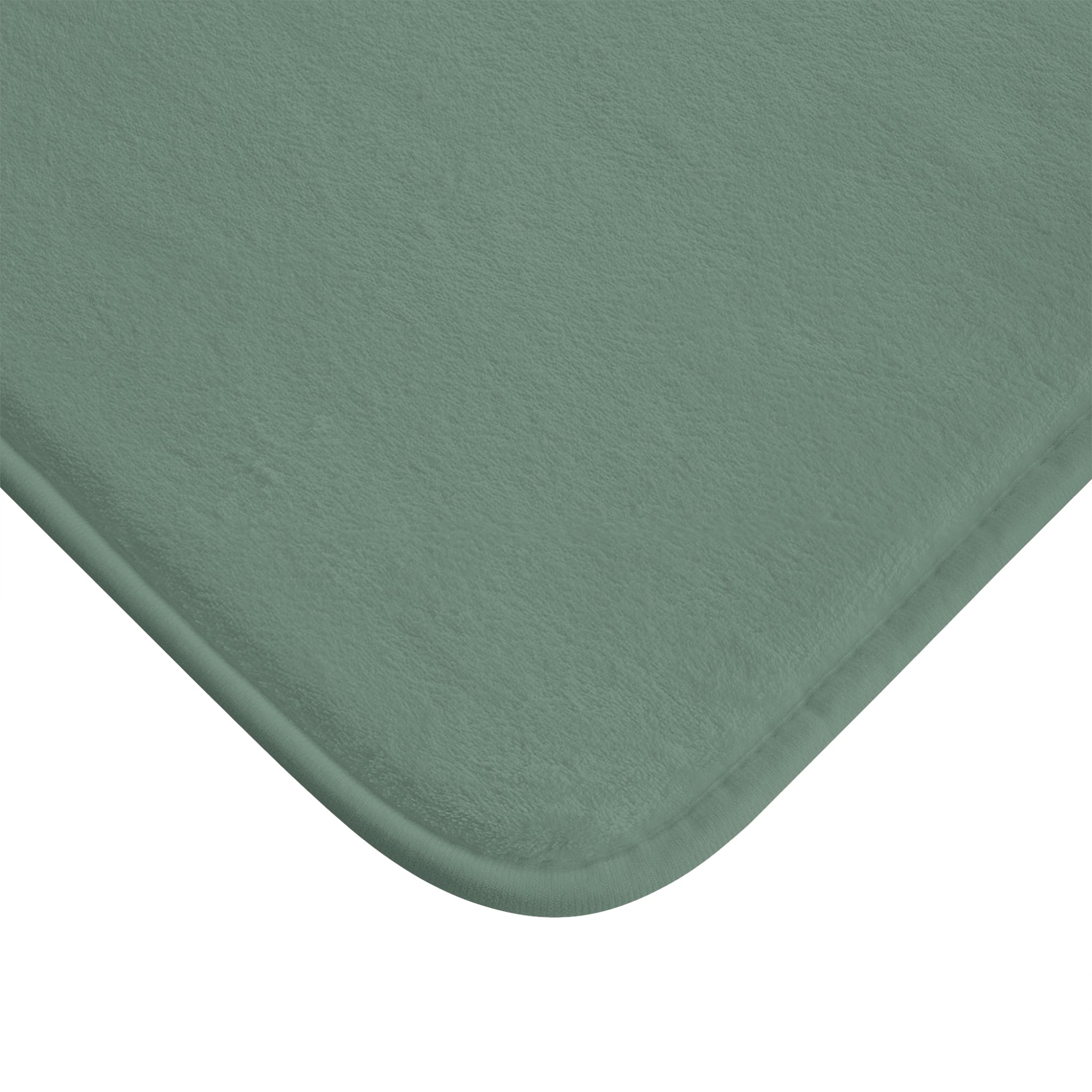 Green Memory Foam Bath Mat — Soft Absorbent Bathroom Rug, 2 sizes
