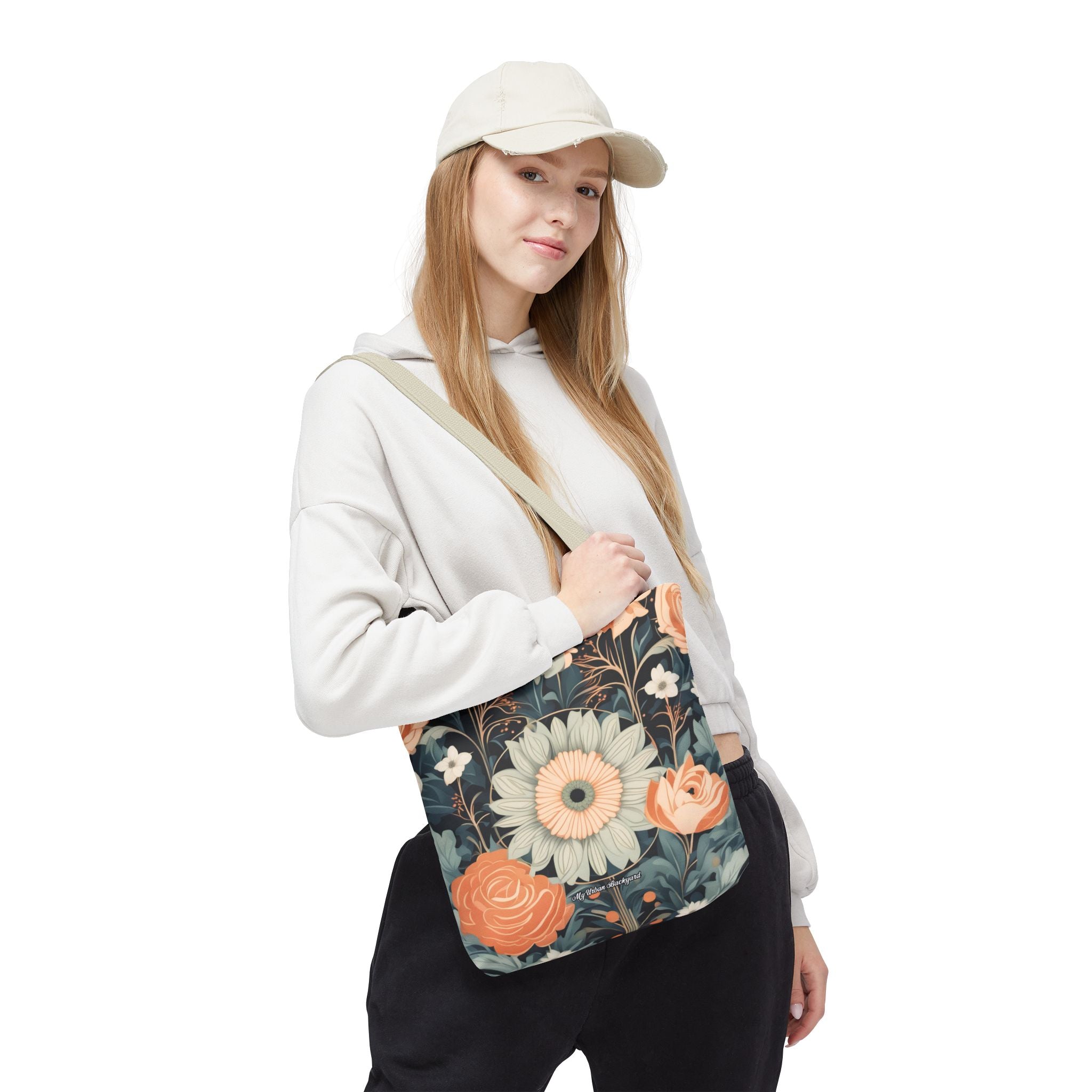 Wildflowers, Tote Bag with Cotton Handles