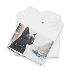 Whisker Wonderland Unisex Heavy Cotton Tee - Cozy Cat Lover's T-Shirt