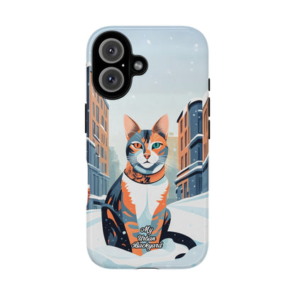 Claws Pawson in the Snow, Cell Phone Case - Apple, Samsung, or Google Pixel