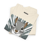 Cute Squirrel Graphic Tee, Unisex Cotton T-Shirt, Nature Lover Gift, Animal Art Top, Casual Wear