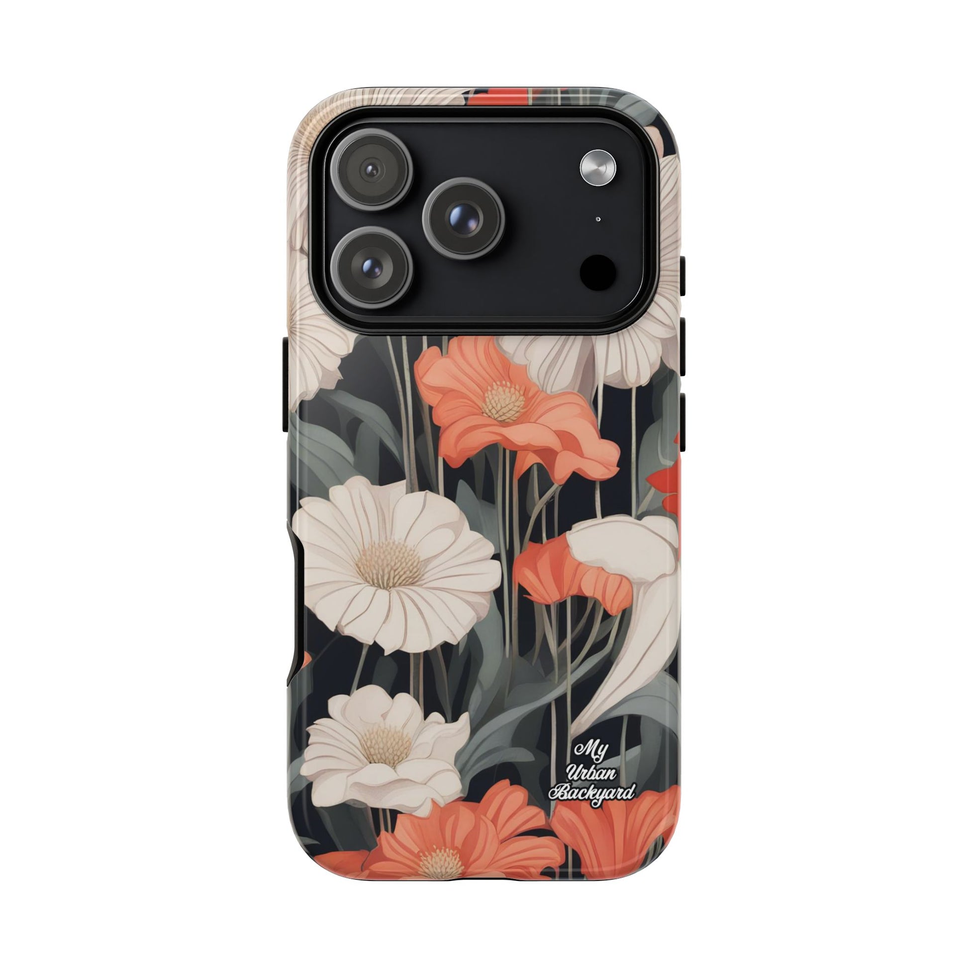 Art Deco Flowers, Cell Phone Case - Apple, Samsung, Google Pixel