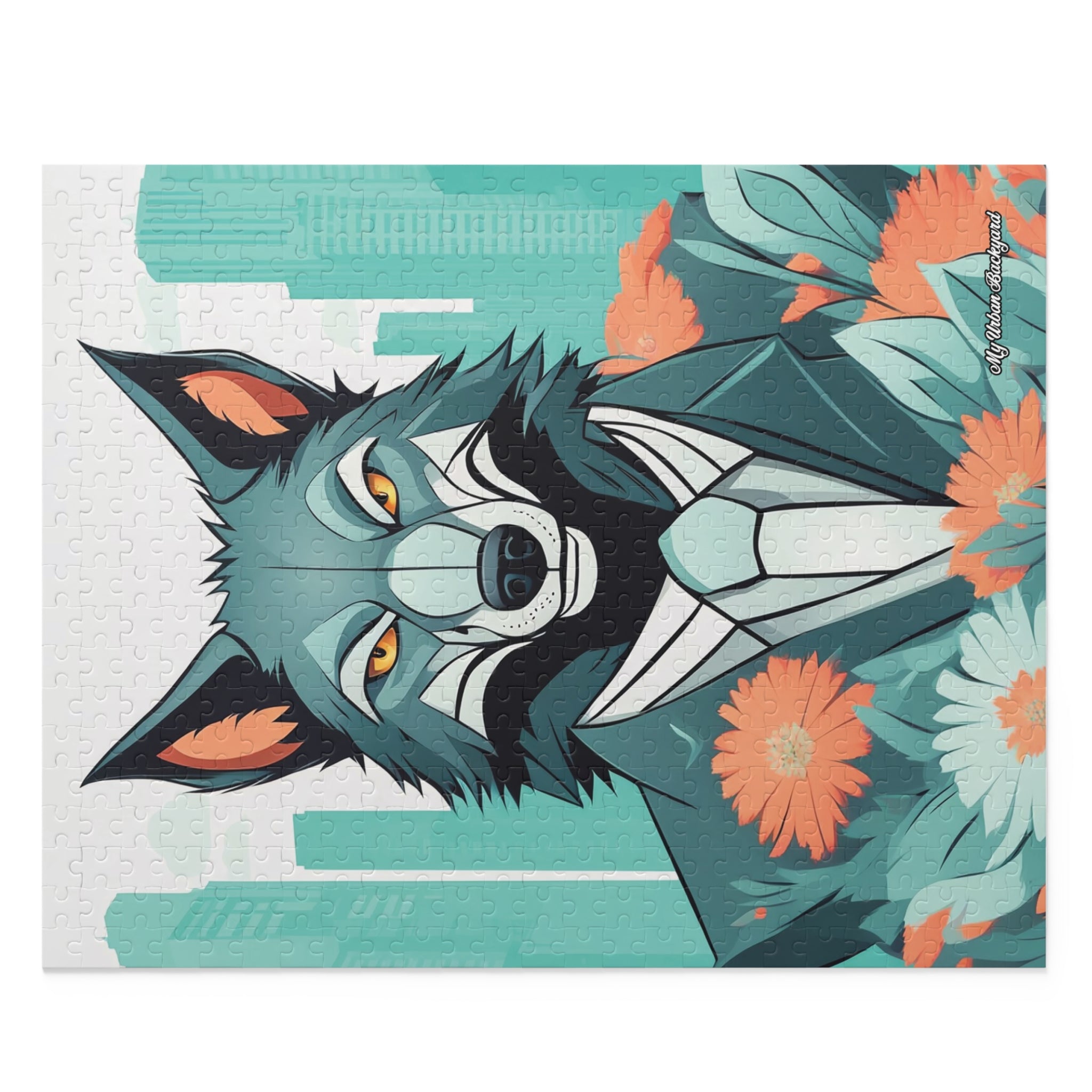 Vincent Blueclaw, Wolf Jigsaw Puzzle, (120, 252, or 500-Piece)