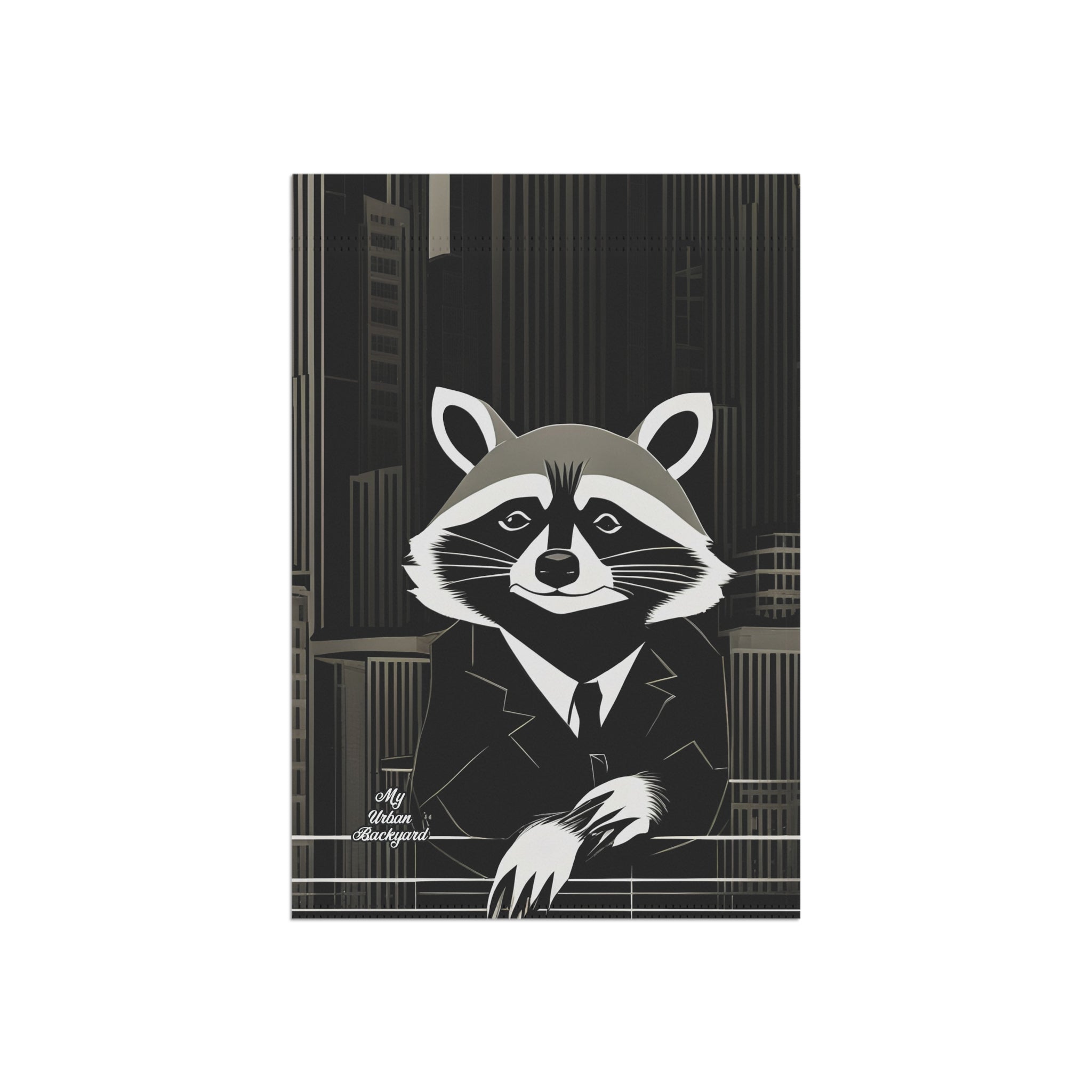 Oliver Nighteyes, Raccoon Garden Flag