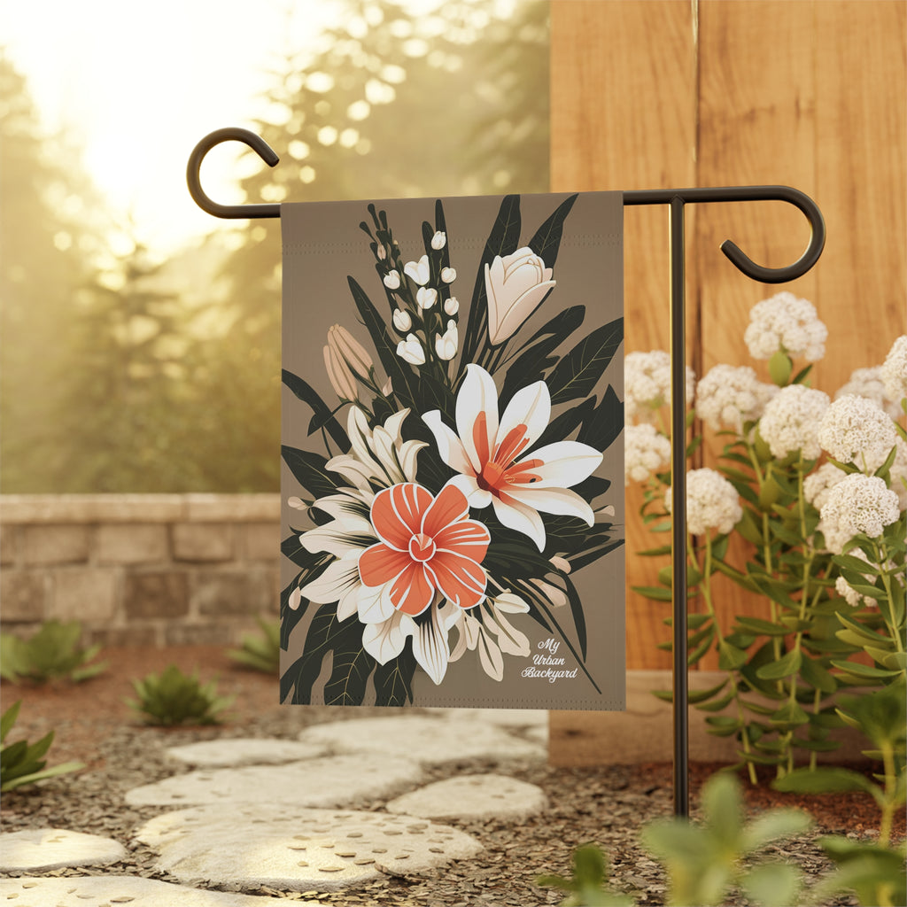 Bouquet of Flowers, Garden Flag for Yard, Patio, Porch, or Work, 12"x18" - Flag only