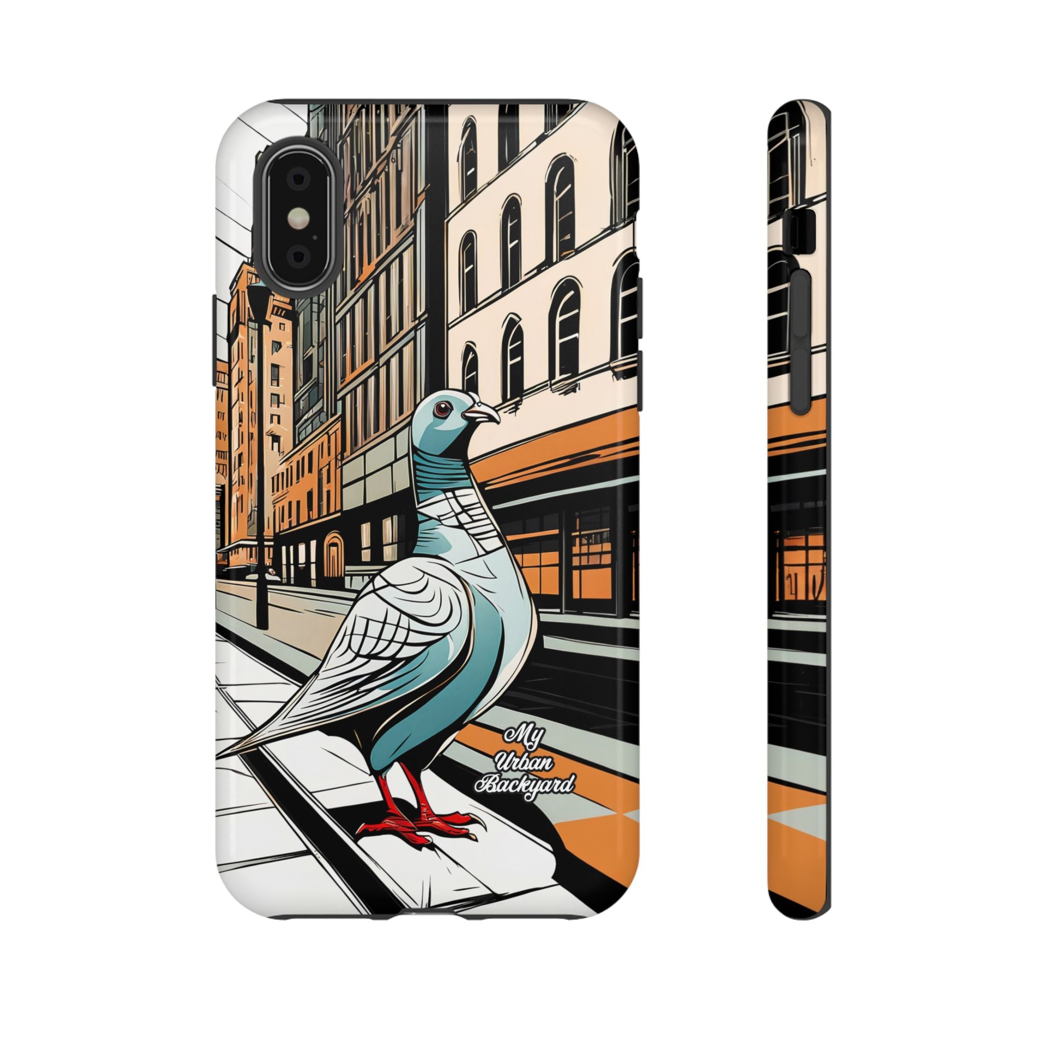 Pigeon on a City Street, Cell Phone Case - Apple, Samsung, Google Pixel