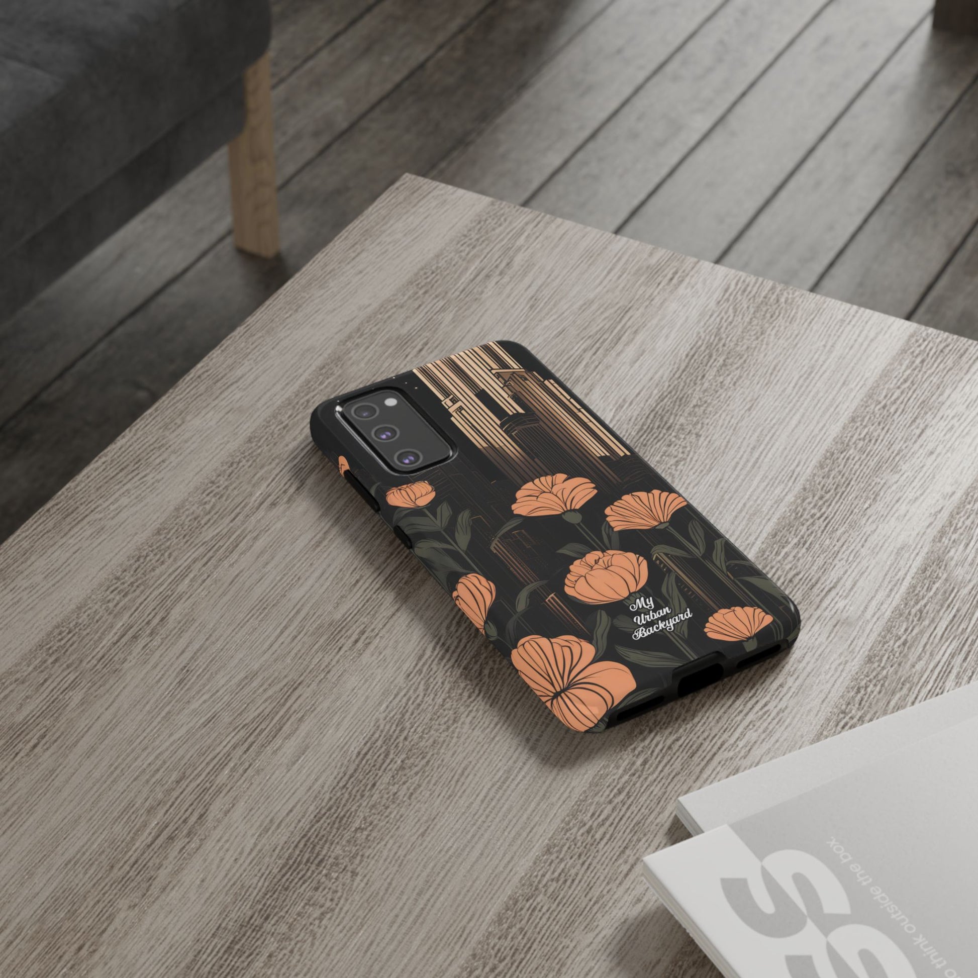 Urban Evening with Flowers, Cell Phone Case - Apple iPhone, Samsung Galaxy, Google Pixel