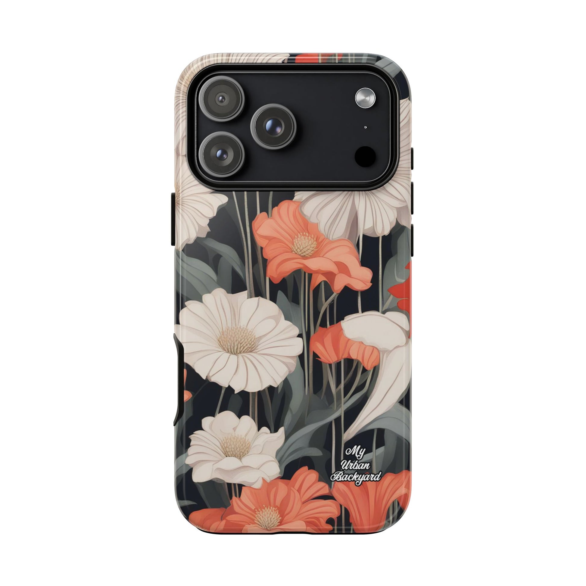 Art Deco Flowers, Cell Phone Case - Apple, Samsung, Google Pixel