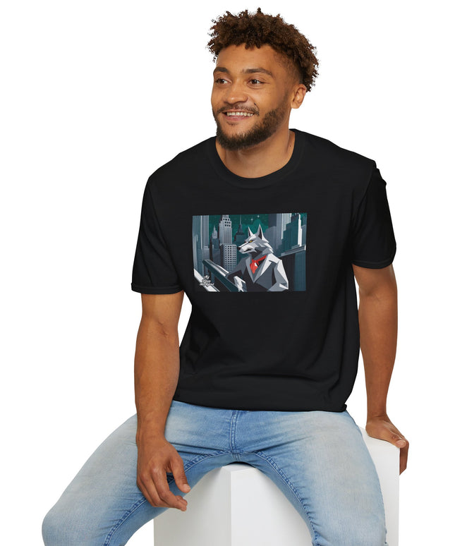 Cinderhowl, Wolf T-Shirt, Soft 100% Cotton, Short Sleeve, Classic Fit - Unisex