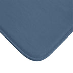 Coastal Blue Memory Foam Bath Mat — Soft Absorbent Bathroom Rug, 2 sizes