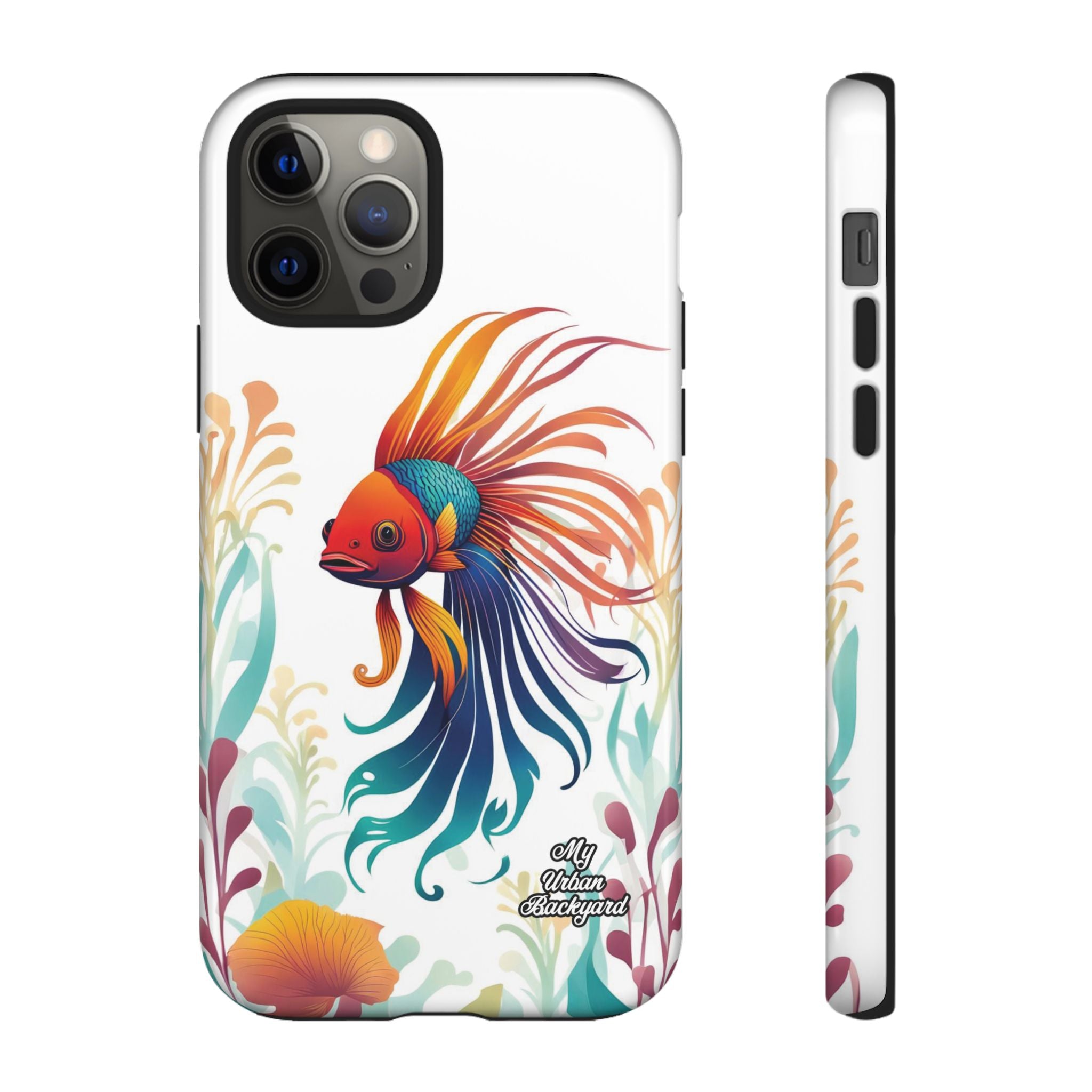 Colorful Betta Fish, Cell Phone Case - Apple, Samsung or Google Pixel