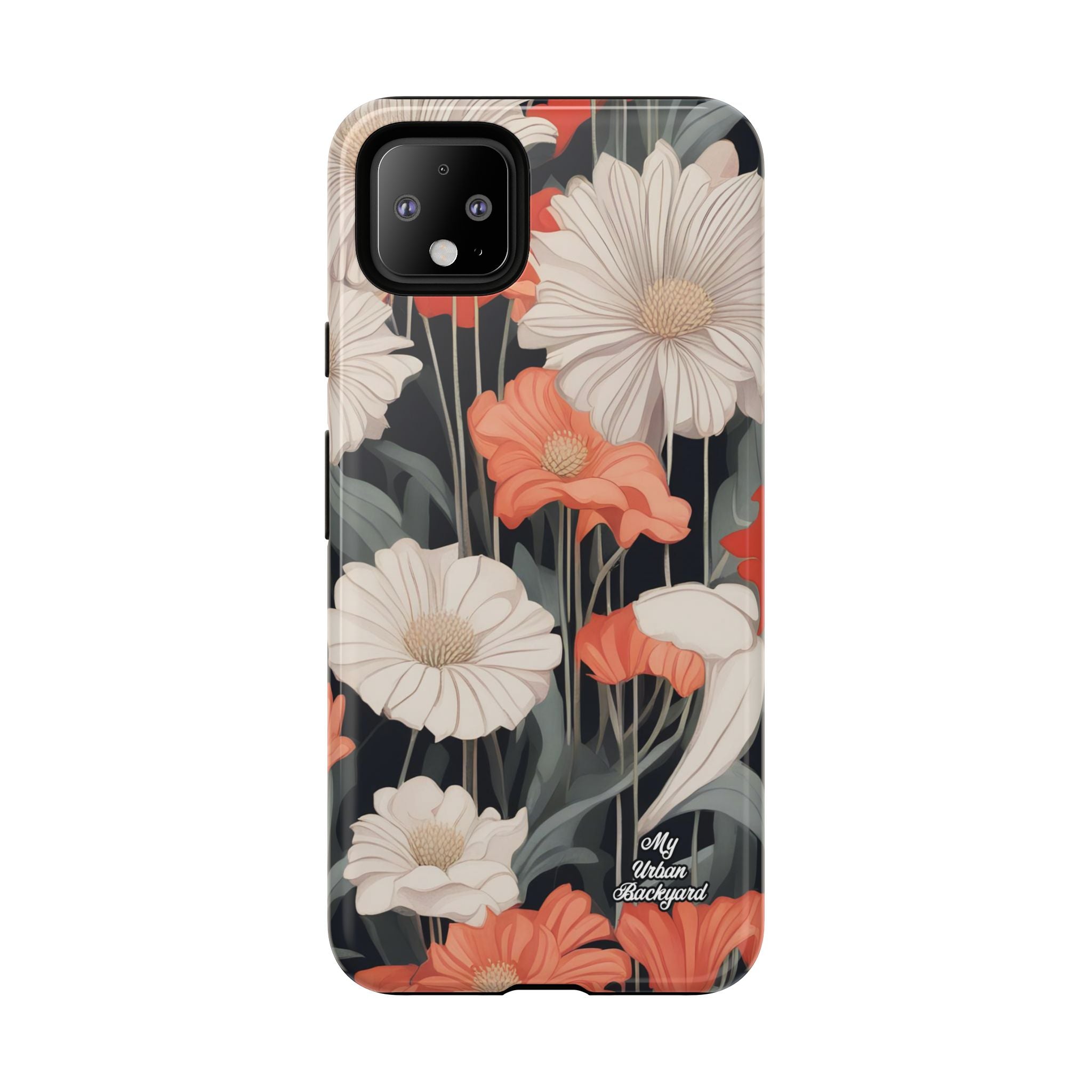 Art Deco Flowers, Cell Phone Case - Apple, Samsung, Google Pixel