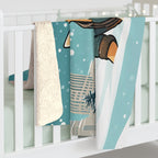 Tito Barkley, Dog Sherpa Fleece Blanket