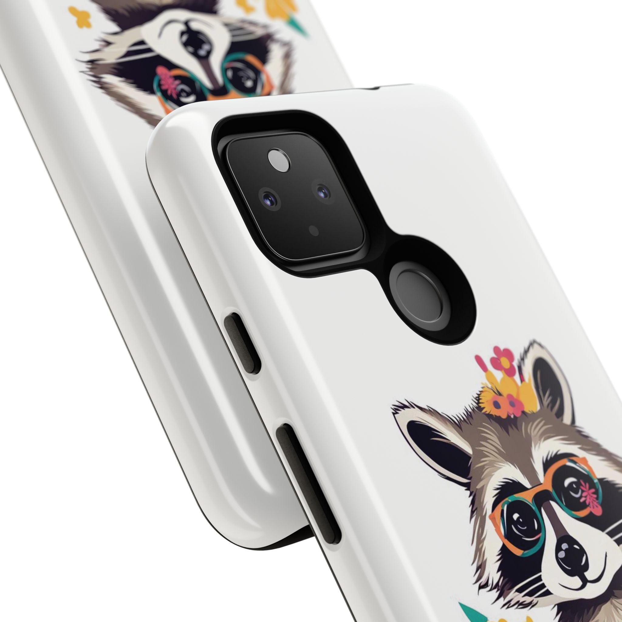 Raccoon with Glasses, Cell Phone Case - Apple, Samsung or Google Pixel
