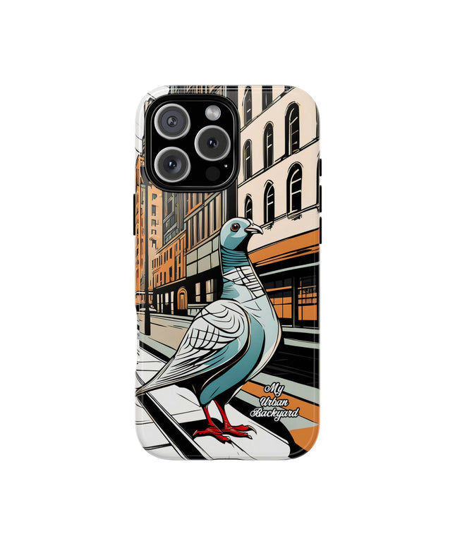 Pigeon on a City Street, Cell Phone Case - Apple, Samsung, Google Pixel