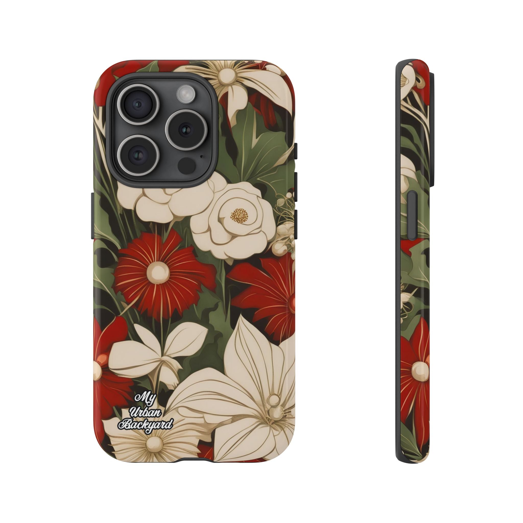Holiday Flowers, Cell Phone Case - Apple, Samsung, Google Pixel