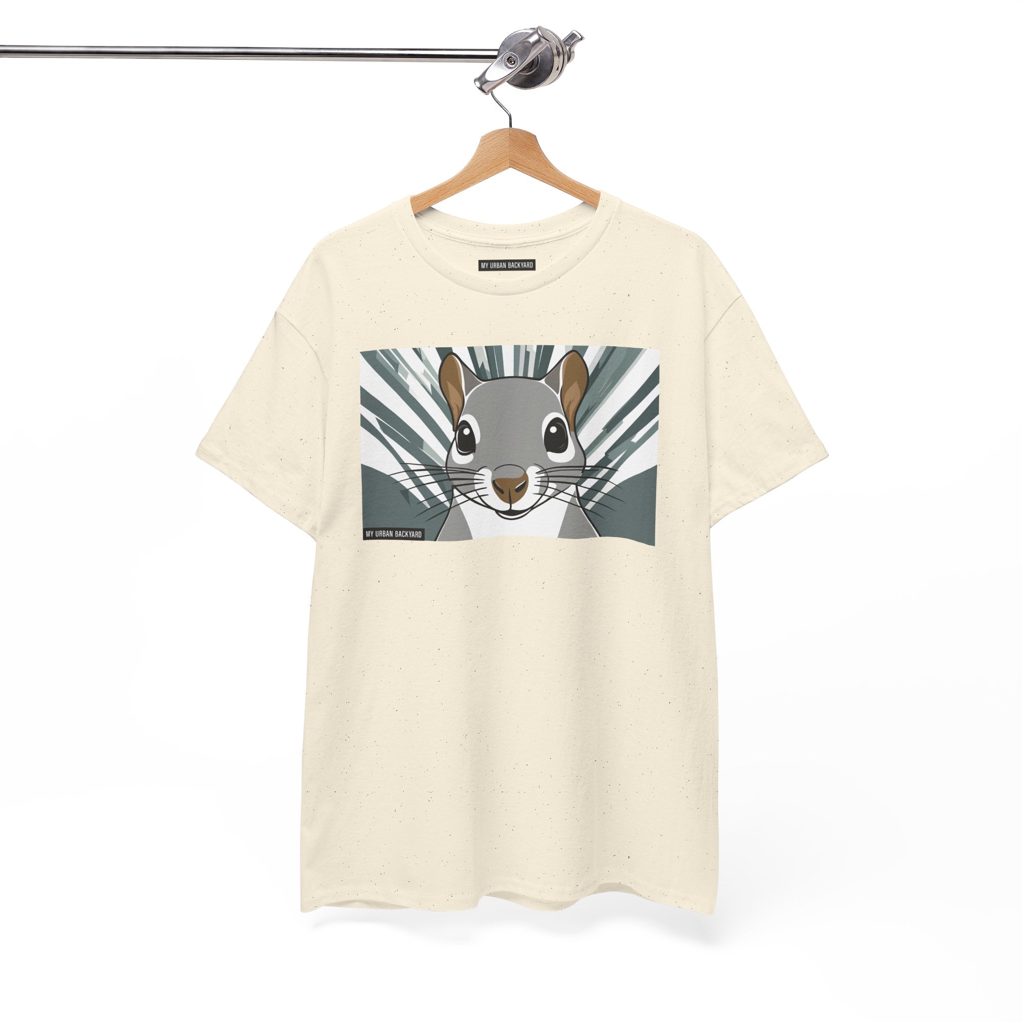 Cute Squirrel Graphic Tee, Unisex Cotton T-Shirt, Nature Lover Gift, Animal Art Top, Casual Wear