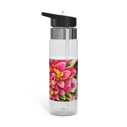 Vibrant Flowers, 20oz Sport Water Bottle, BPA-Free, Tritan™ plastic