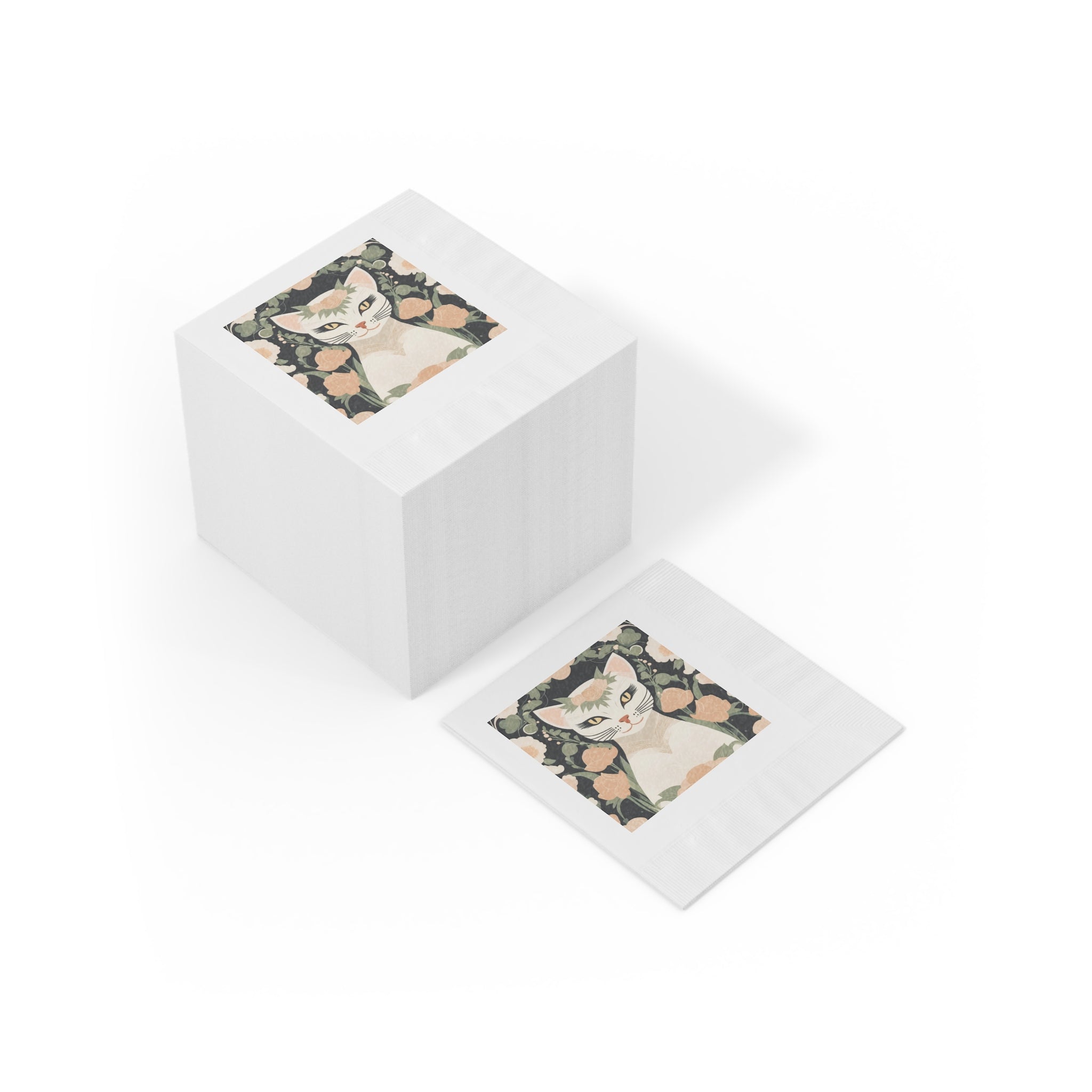 Genevieve Meowcroft, Cat Napkins