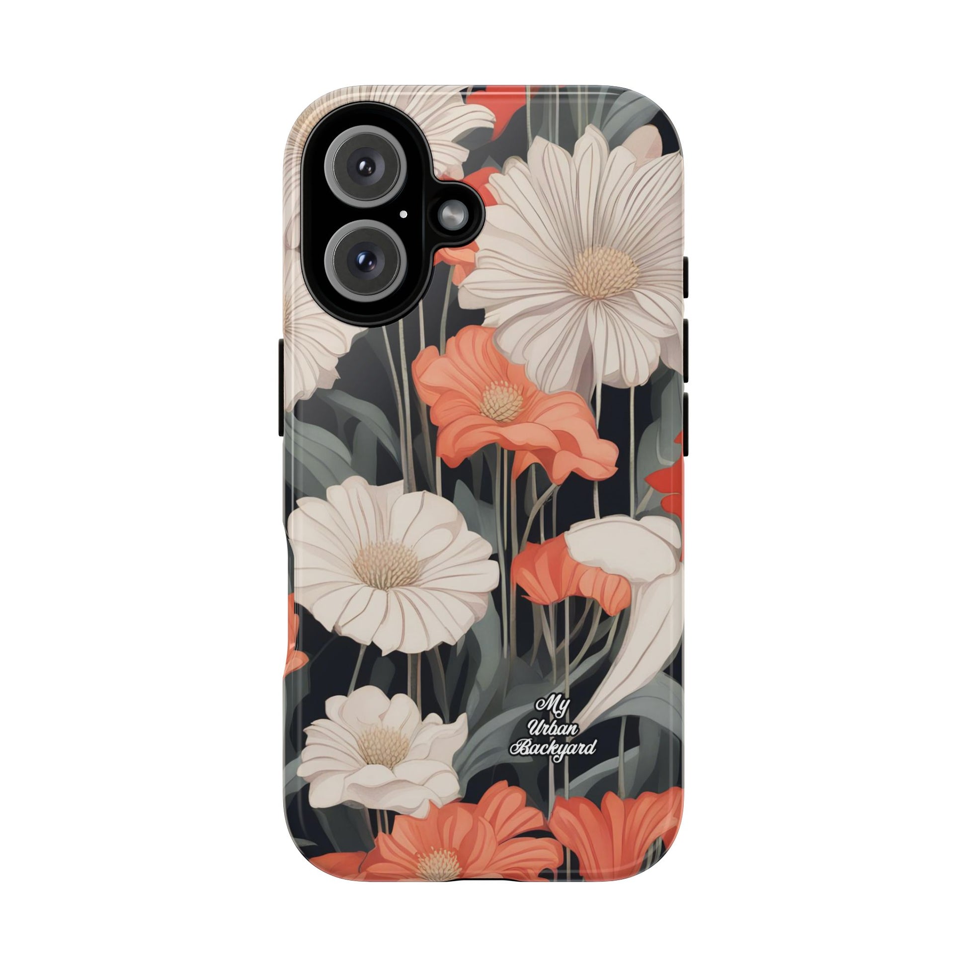 Art Deco Flowers, Cell Phone Case - Apple, Samsung, Google Pixel
