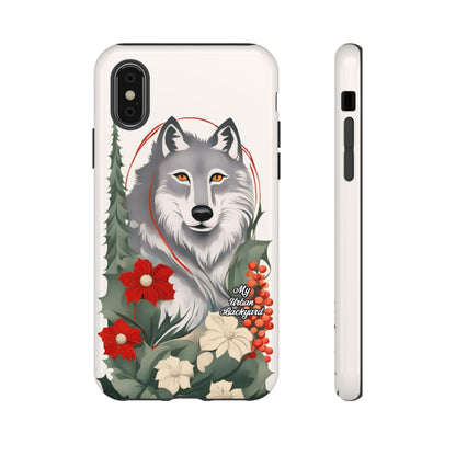 Winter Wolf, Cell Phone Case - Apple, Samsung or Google Pixel