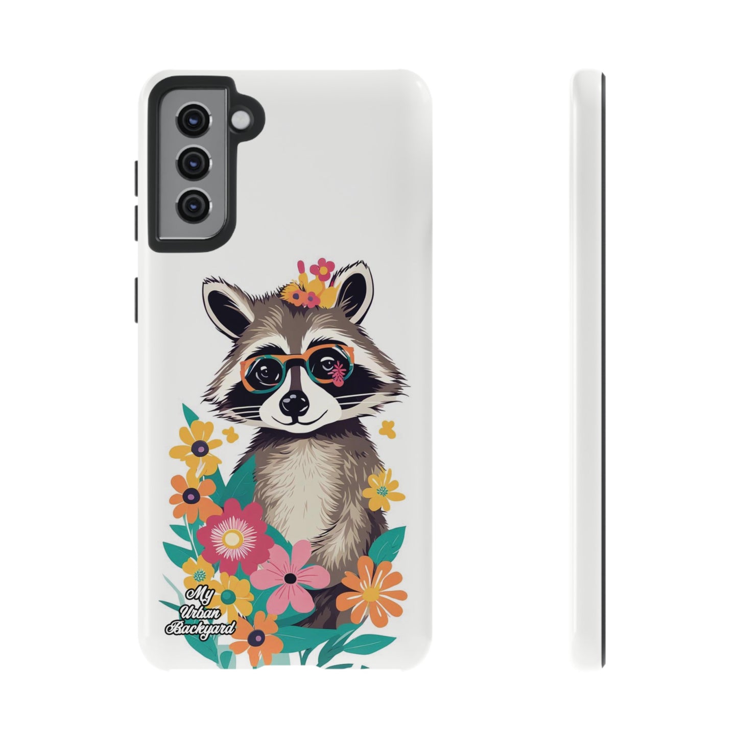 Raccoon with Glasses, Cell Phone Case - Apple, Samsung or Google Pixel