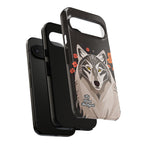Art Deco Wolf, Cell Phone Case - Apple, Samsung, Google Pixel