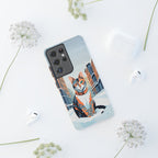 Claws Pawson in the Snow, Cell Phone Case - Apple, Samsung, Google Pixel
