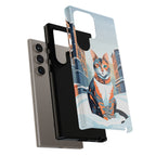 Claws Pawson in the Snow, Cell Phone Case - Apple, Samsung, Google Pixel