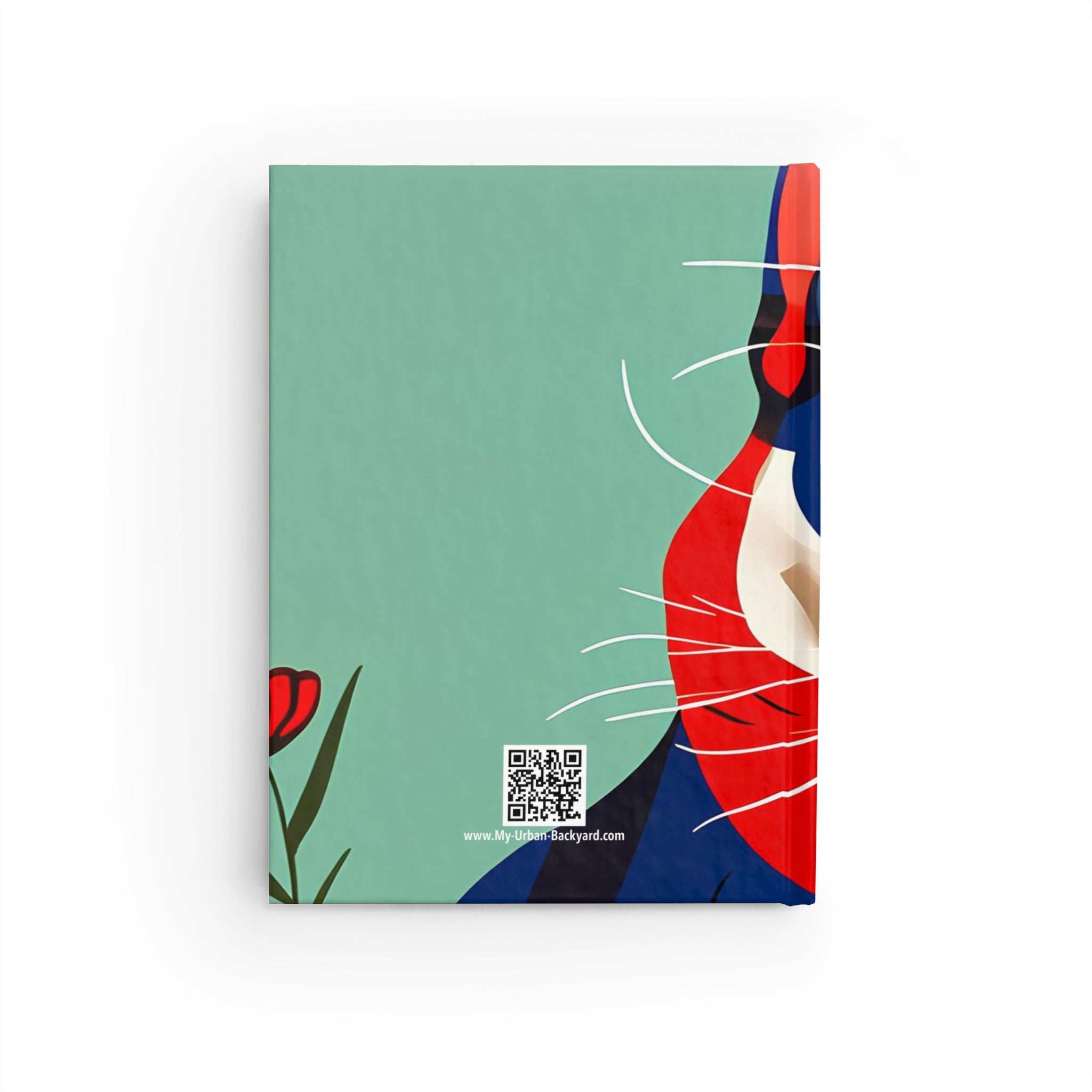 Blue Cat, Hardcover Notebook Journal - Write in Style