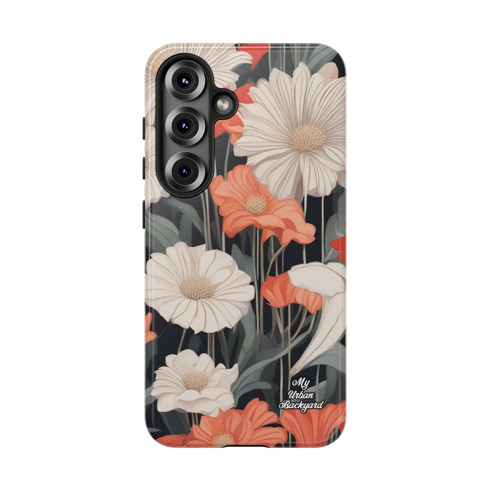 Art Deco Flowers, Cell Phone Case - Apple, Samsung, Google Pixel