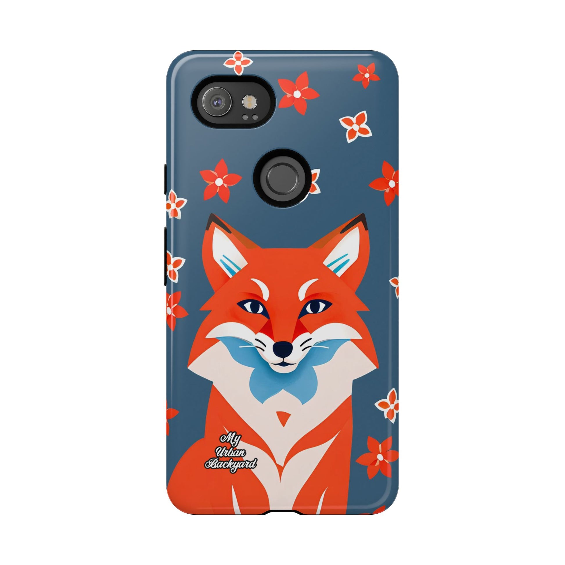 Fox with Flowers, Cell Phone Case - Apple, Samsung, Google Pixel