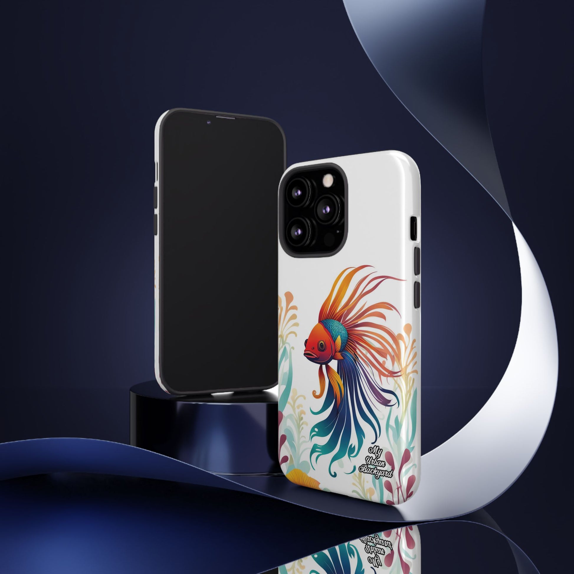 Colorful Betta Fish, Cell Phone Case - Apple, Samsung or Google Pixel