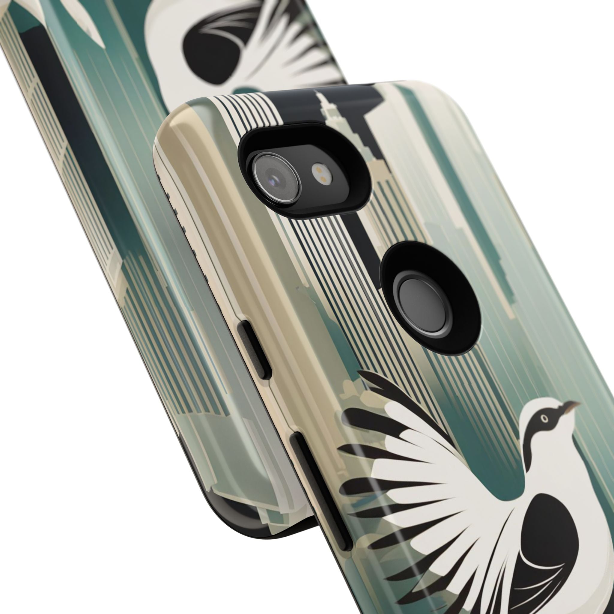 City Bird, Cell Phone Case - Apple iPhone, Samsung Galaxy, Google Pixel