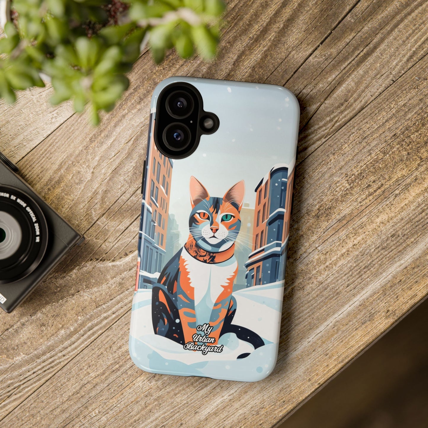 Claws Pawson in the Snow, Cell Phone Case - Apple, Samsung, or Google Pixel