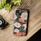 Art Deco Flowers, Cell Phone Case - Apple, Samsung, Google Pixel