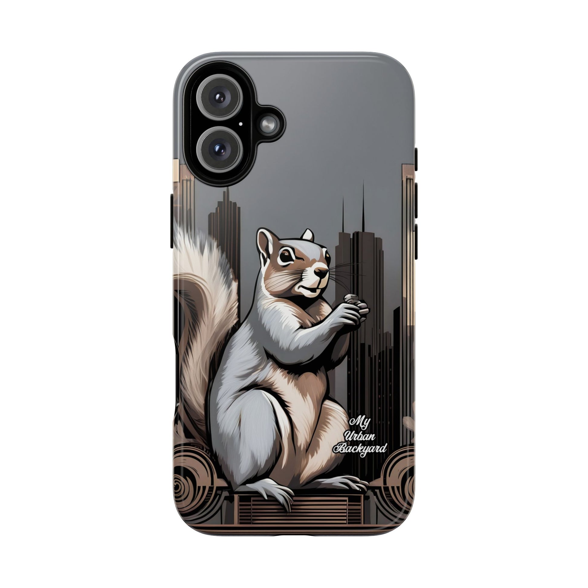 Urban Gray Squirrel, Cell Phone Case - Apple, Samsung, Google Pixel