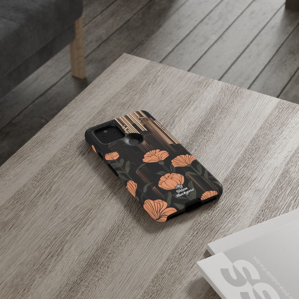 Urban Evening with Flowers, Cell Phone Case - Apple iPhone, Samsung Galaxy, Google Pixel
