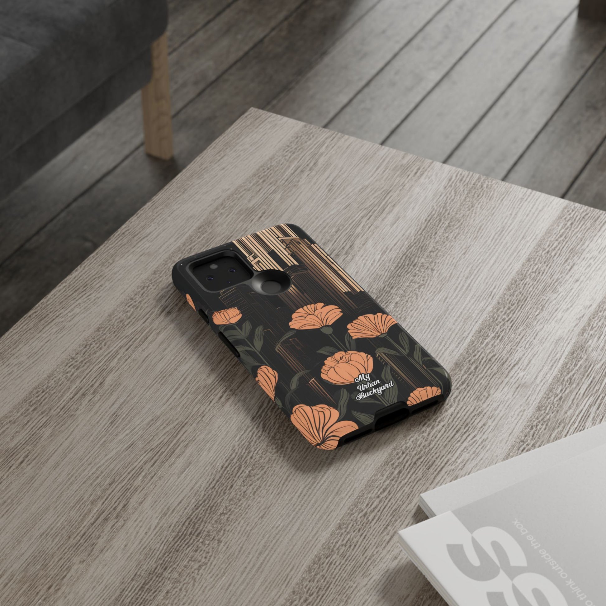 Urban Evening with Flowers, Cell Phone Case - Apple iPhone, Samsung Galaxy, Google Pixel