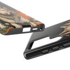 Wolf with Flowers, Animal Cell Phone Case - Apple, Samsung, Google Pixel