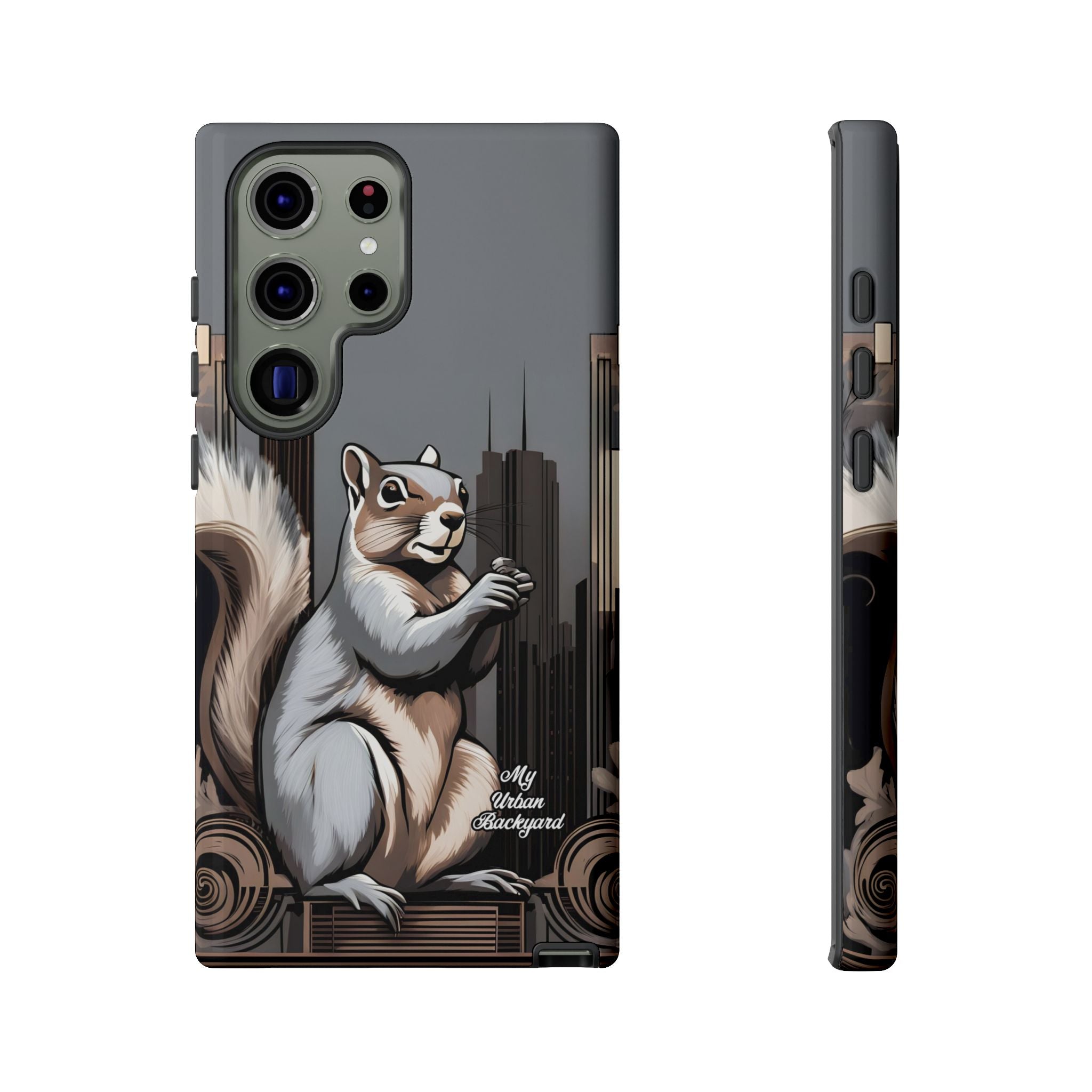 Urban Gray Squirrel, Cell Phone Case - Apple, Samsung, Google Pixel