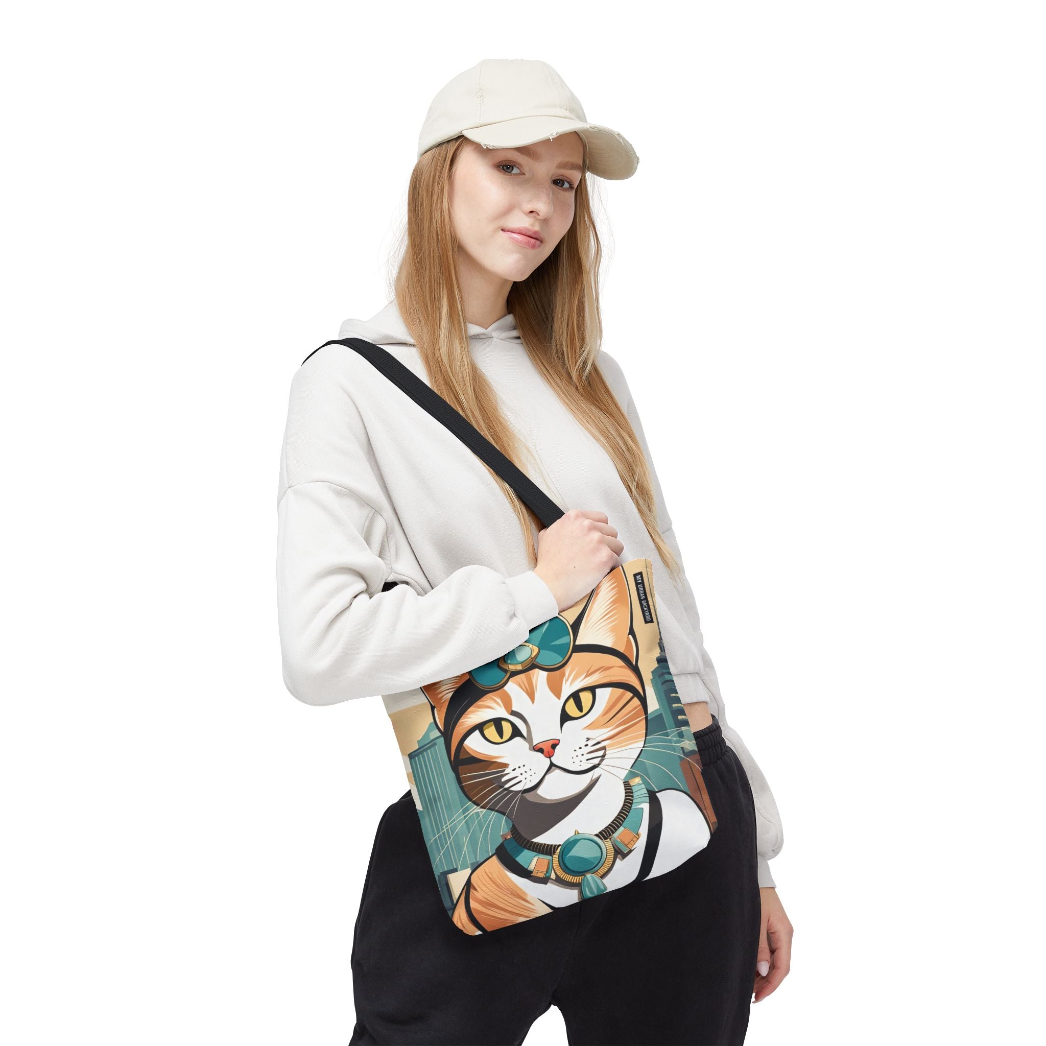 Meowvelous Jewel Cat Tote Bag