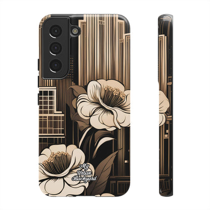 City Flowers, Cell Phone Case - Apple iPhone, Samsung Galaxy or Google Pixel