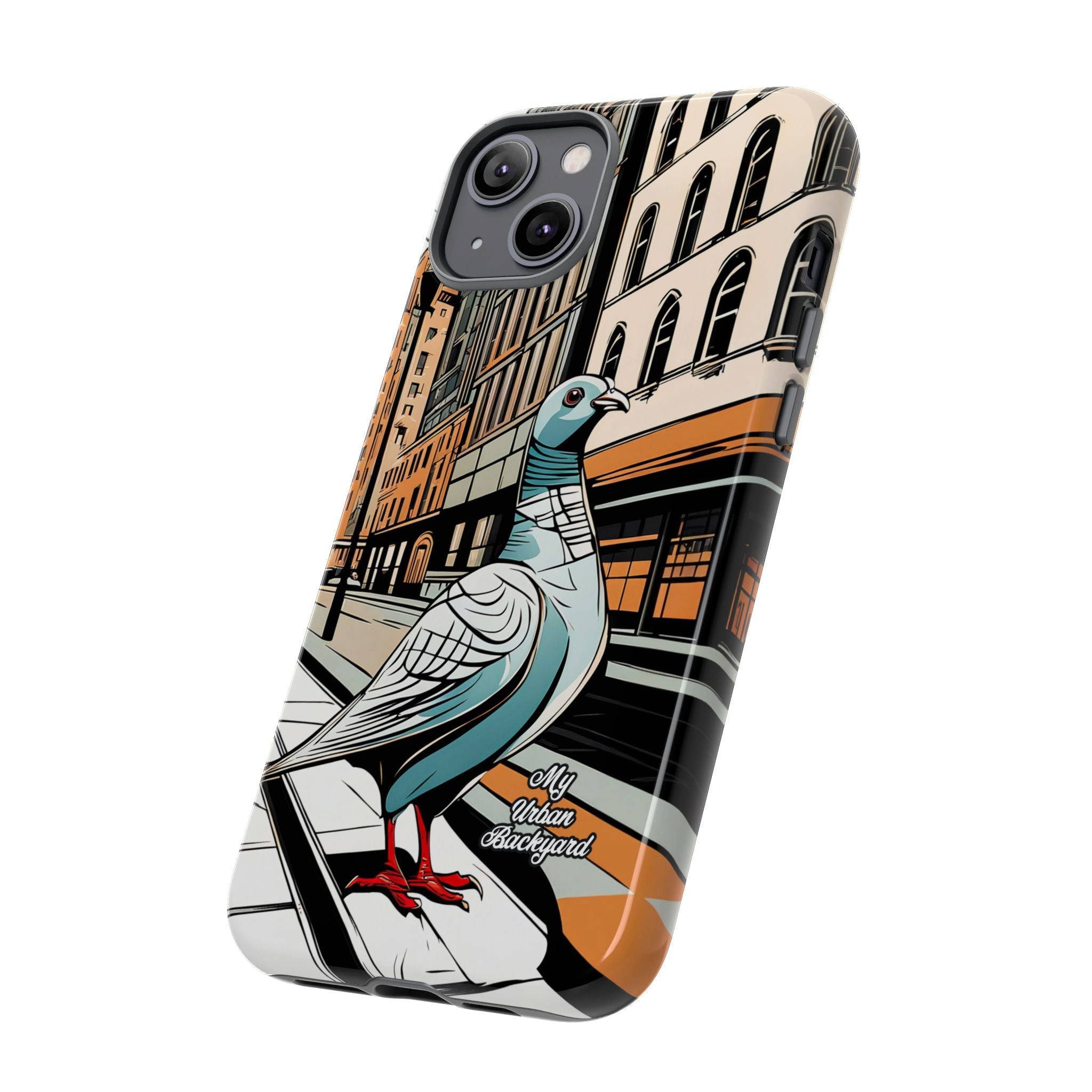 Pigeon on a City Street, Cell Phone Case - Apple, Samsung, Google Pixel