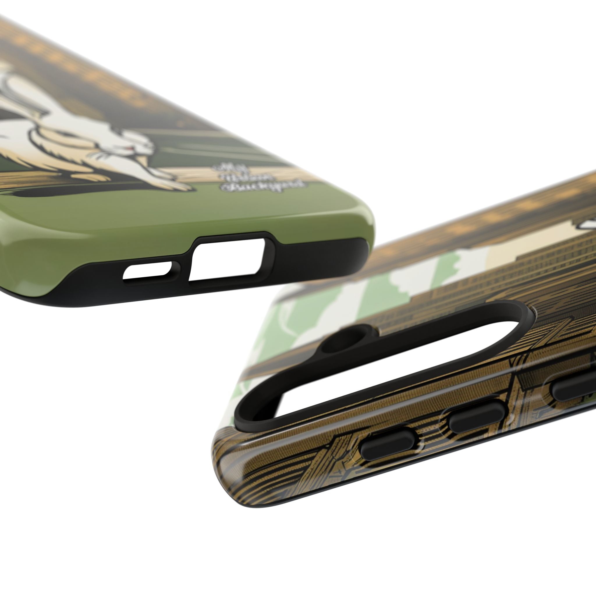 White Rabbit on a City Street, Cell Phone Case - Apple, Samsung, Google Pixel