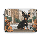 Ricky Barkley, Dog Laptop Sleeve, Cute Laptop Case, Pet Lover Gift, Chihuahua Design Sleeve, 3 Sizes