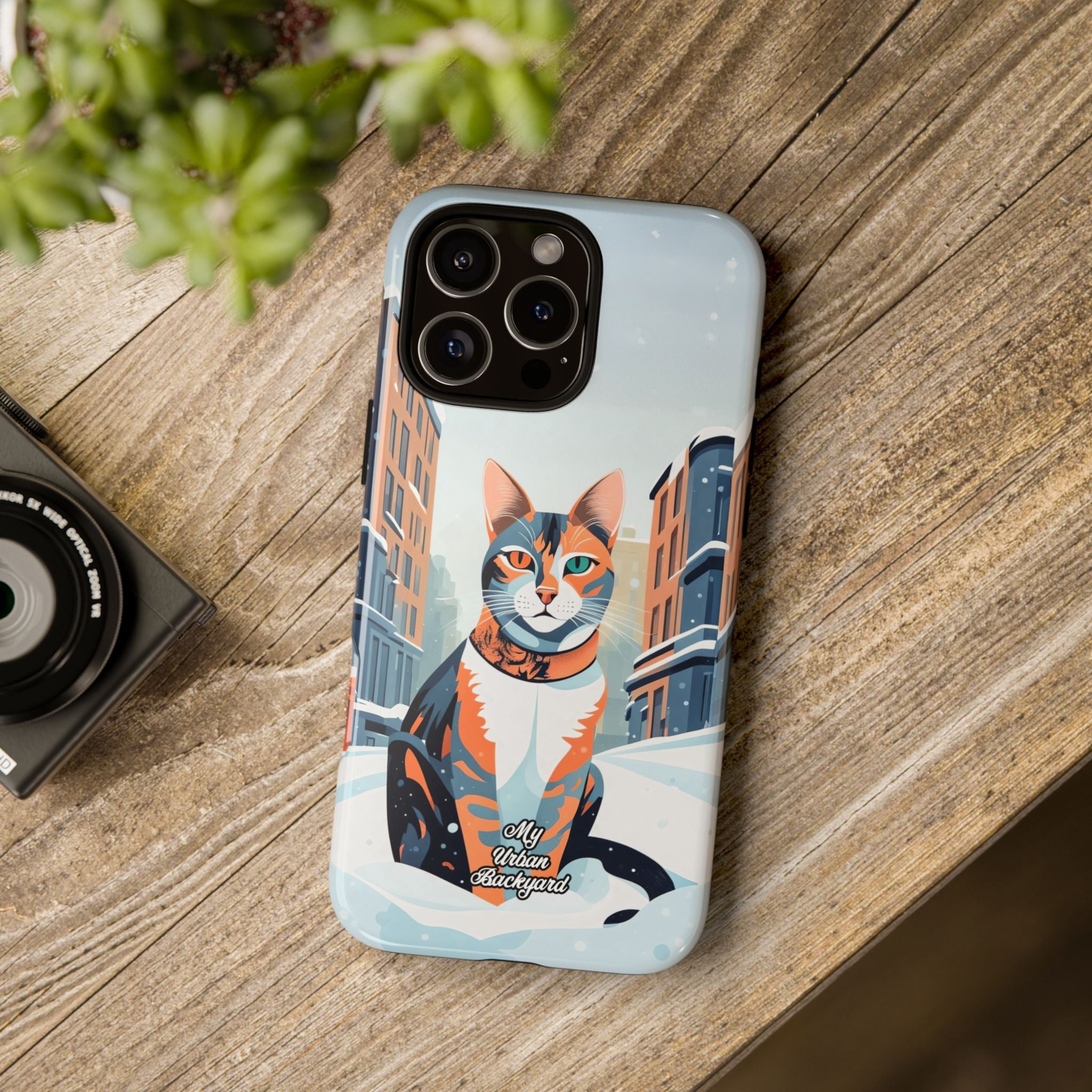 Claws Pawson in the Snow, Cell Phone Case - Apple, Samsung, Google Pixel